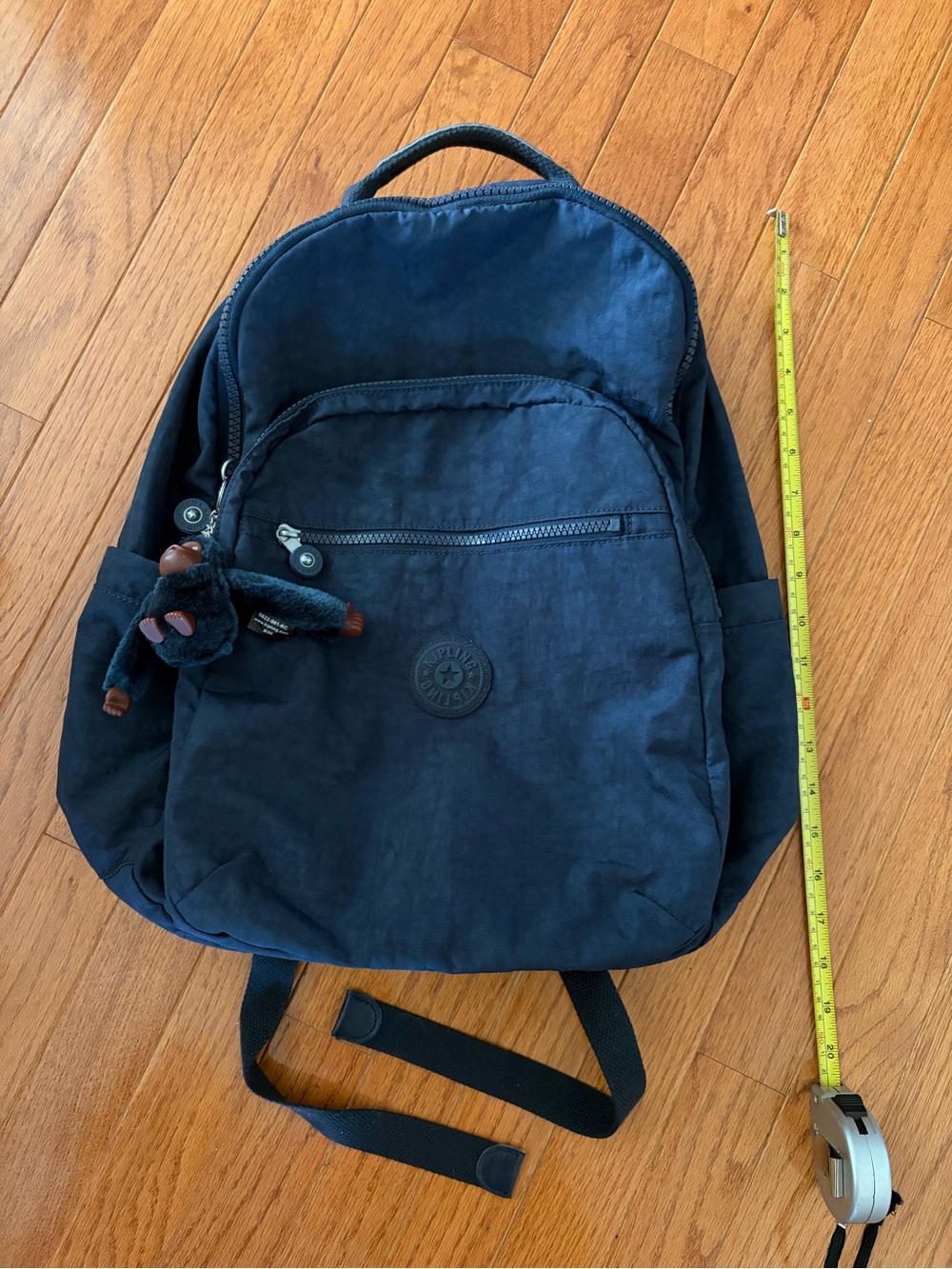 Kipling Navy Blue Seoul Backpack